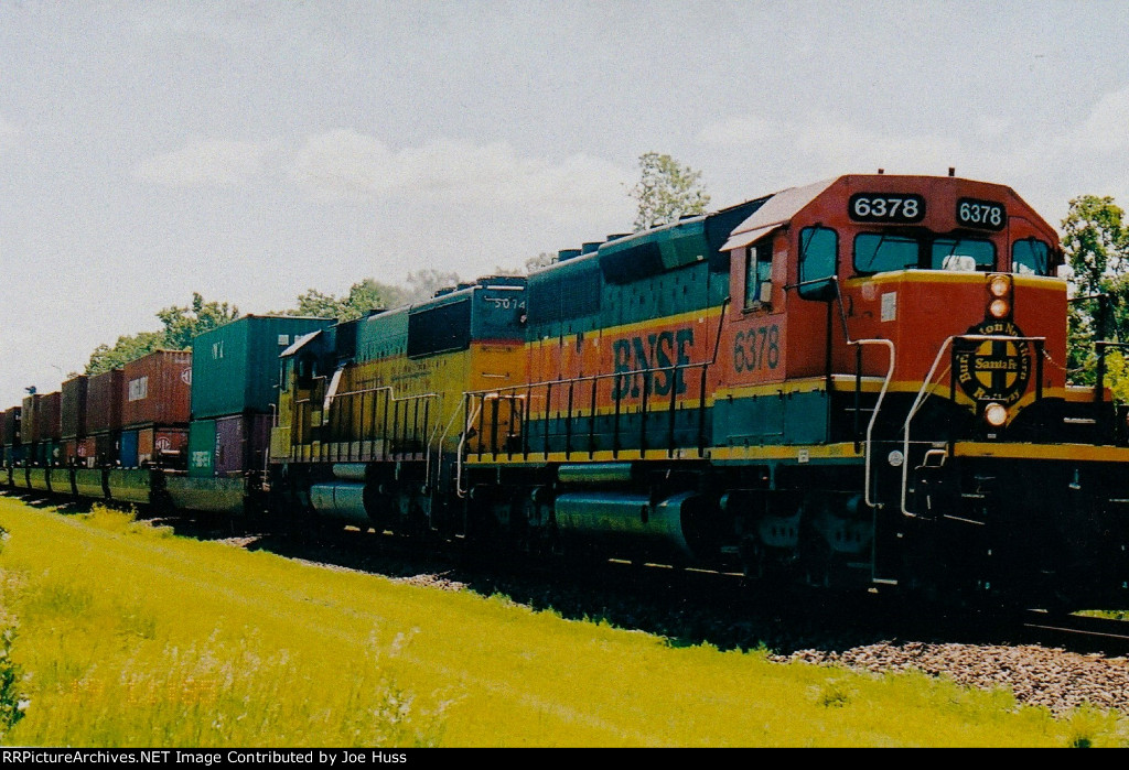 BNSF 6378 West